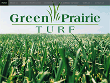 Tablet Screenshot of greenprairieturf.com